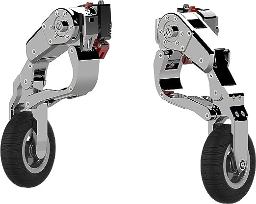 GLK | Comfort and Safe Riding Landing Gear GLX-FC209 Motorcycle Stand Accessories | With Standing Wheel Operated by Electric Switch for Indian Roadmaster | Including Suspension, and Reduction Gear